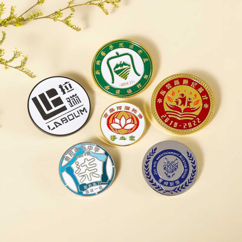 စိတ်ကြိုက် Soft Enamel Metal Lapel Pins