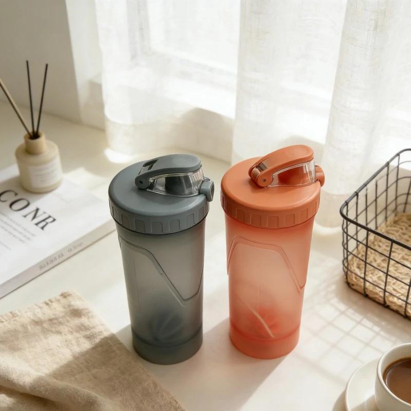 Frosted Matte Protein Shaker Bottle