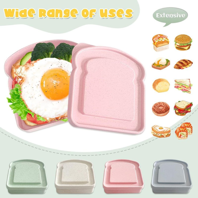 Wheat Straw Sandwich Lunch Box ၊